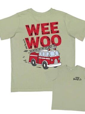 WEEWOO Firetruck Tee Shirt 3T